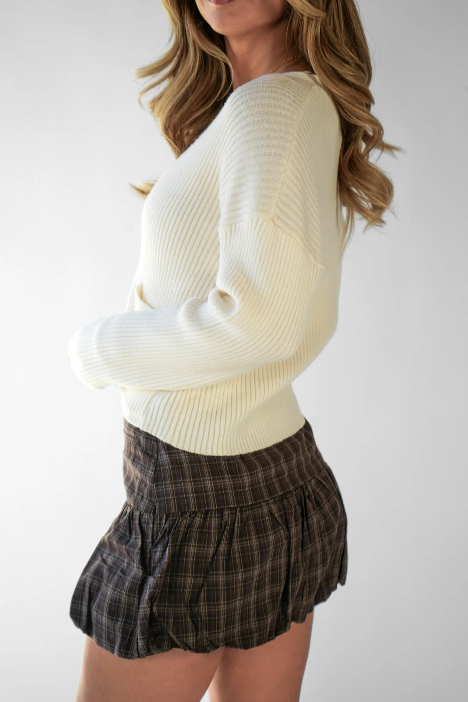 Long Sleeve Button Up Sweater