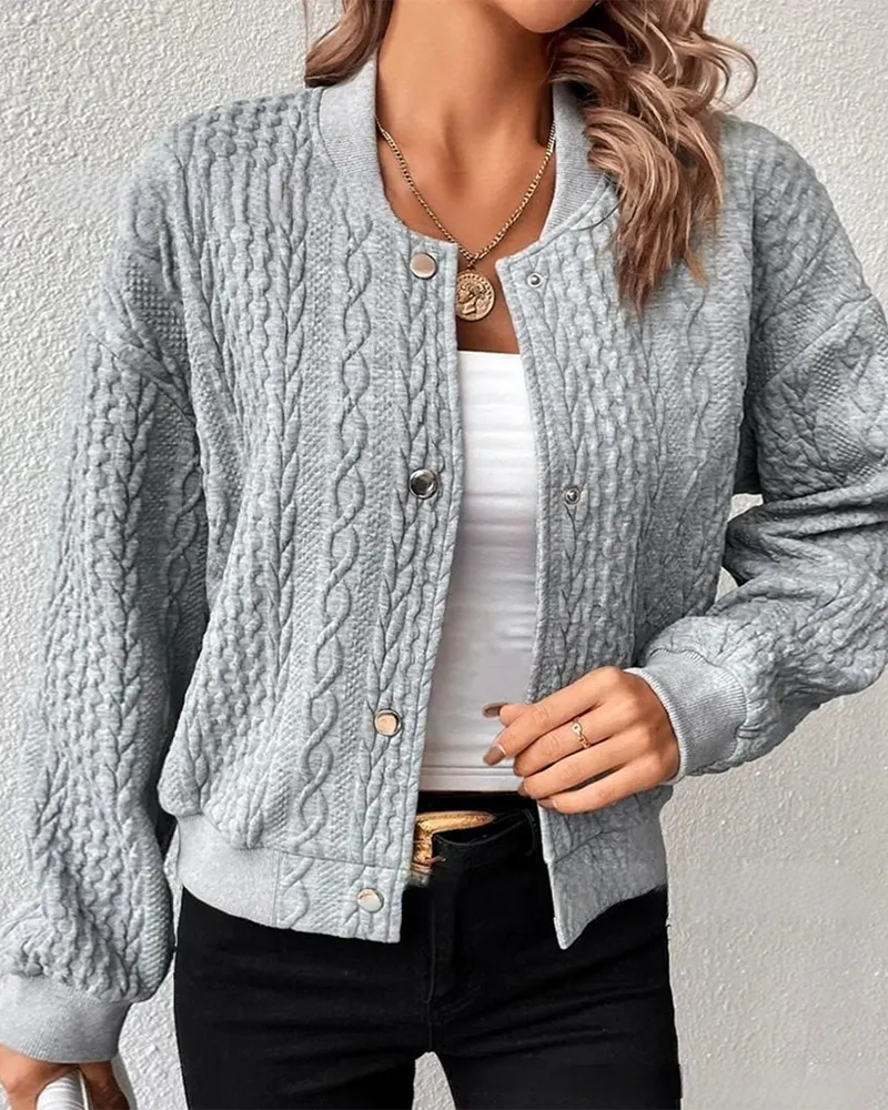 Lucille™ Elegant Textured Cardigan