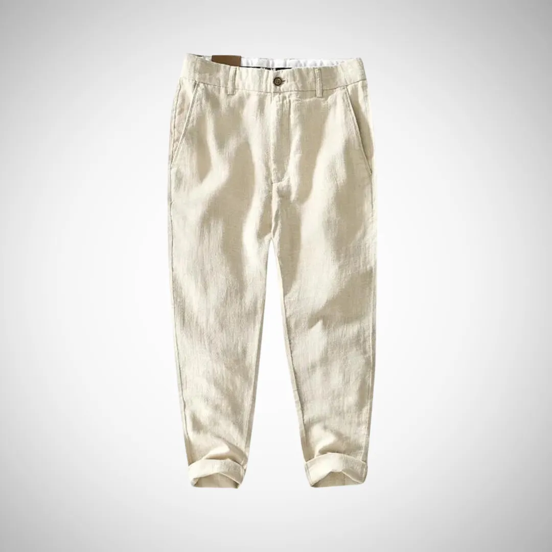 Lyndon Cotton Linen Trouser