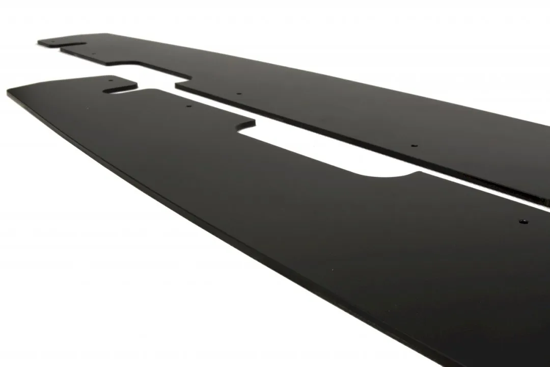 Maxton Design - RACING SIDE SKIRTS DIFFUSERS BMW M3 E92 / E93 (PREFACE MODEL)