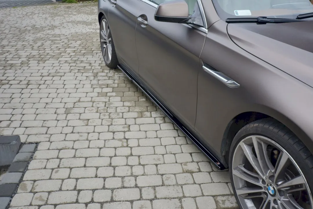 Maxton Design - SIDE SKIRTS DIFFUSERS BMW 6 GRAN COUPÉ (2012-2014)