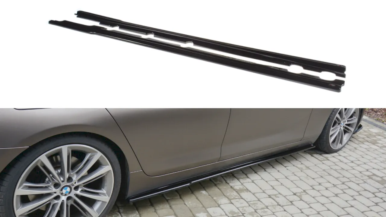 Maxton Design - SIDE SKIRTS DIFFUSERS BMW 6 GRAN COUPÉ (2012-2014)