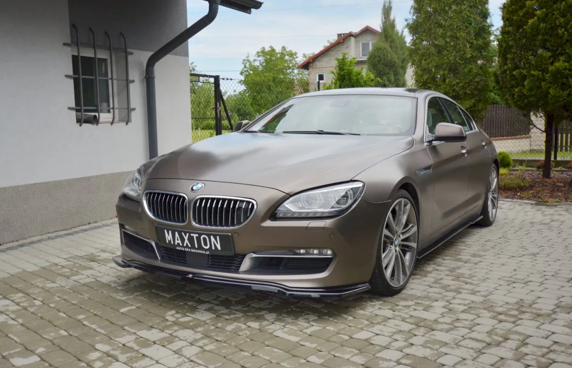 Maxton Design - SIDE SKIRTS DIFFUSERS BMW 6 GRAN COUPÉ (2012-2014)