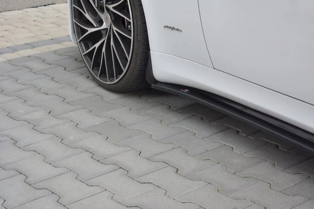 Maxton Design - SIDE SKIRTS DIFFUSERS MASERATI QUATTROPORTE MK5 FACELIFT (2009-2012)