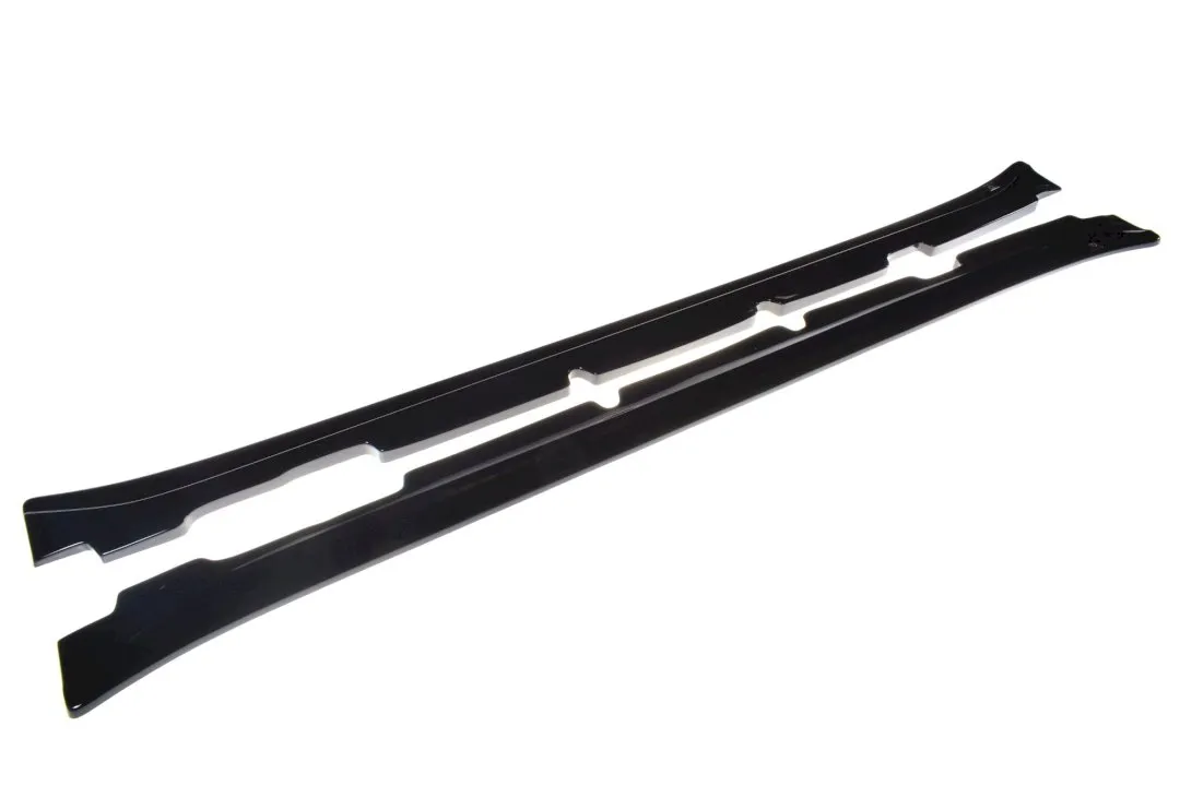 Maxton Design - SIDE SKIRTS DIFFUSERS MASERATI QUATTROPORTE MK5 FACELIFT (2009-2012)