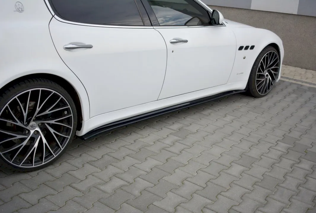 Maxton Design - SIDE SKIRTS DIFFUSERS MASERATI QUATTROPORTE MK5 FACELIFT (2009-2012)