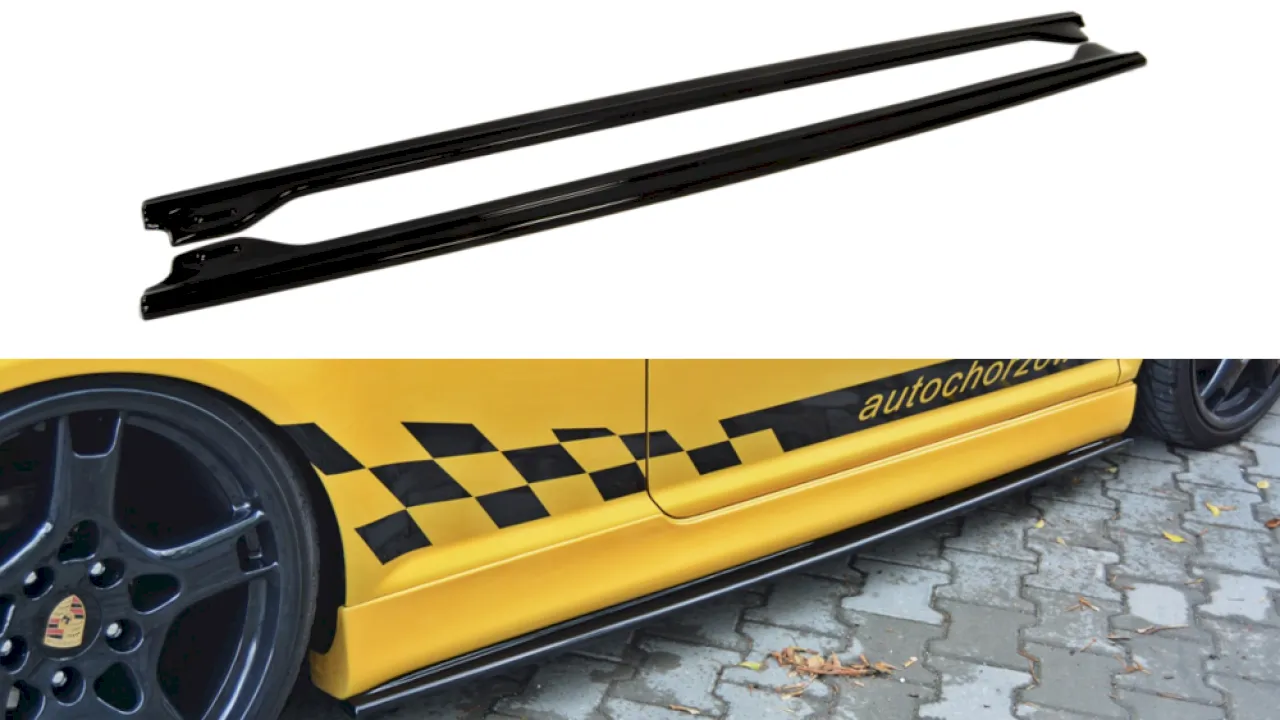 Maxton Design - SIDE SKIRTS DIFFUSERS VW GOLF IV R32