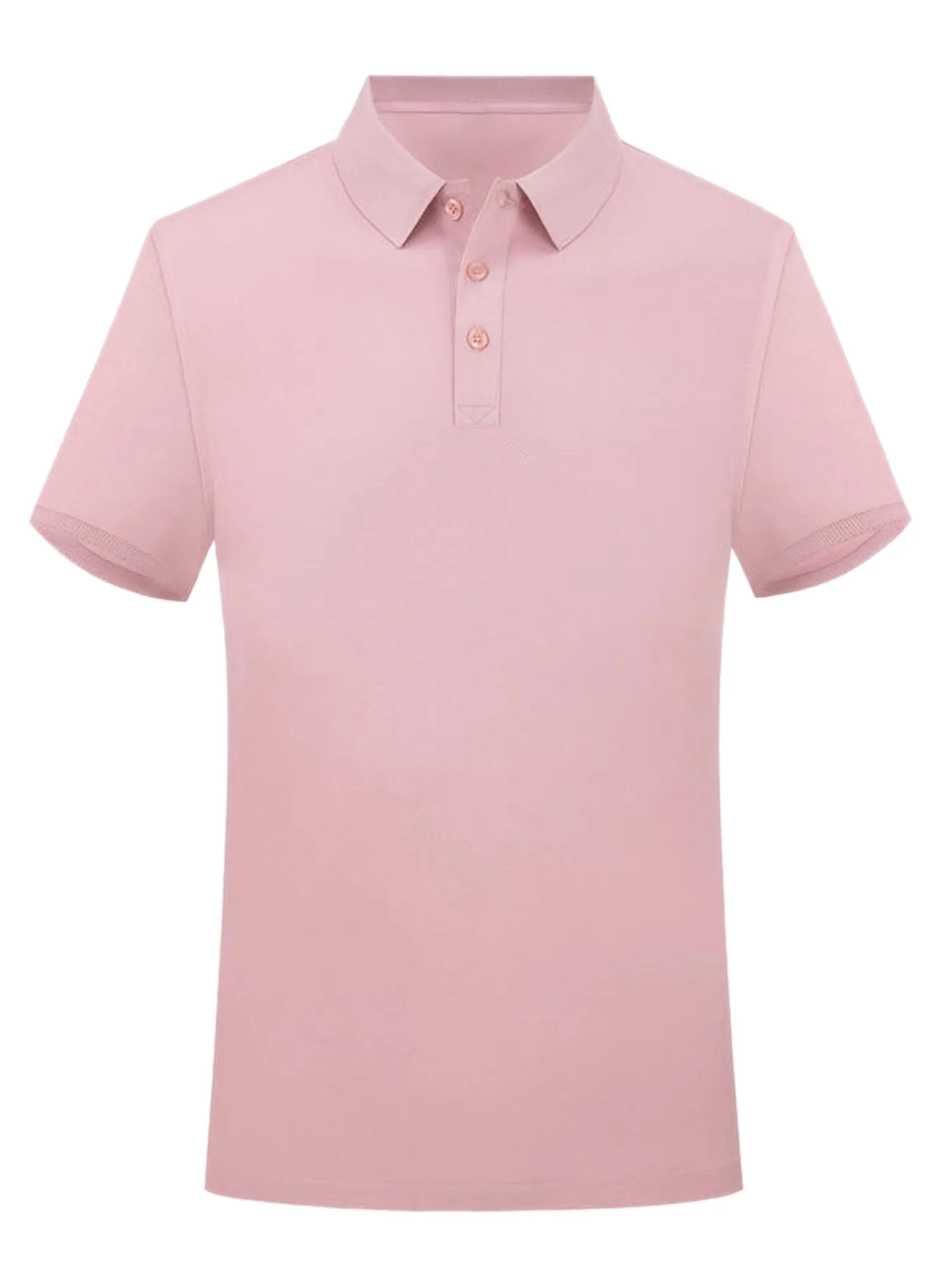Men's Polo Shirts Short Sleeve Lightweight Regular Fit Casual Business Work Solid Golf Shirt