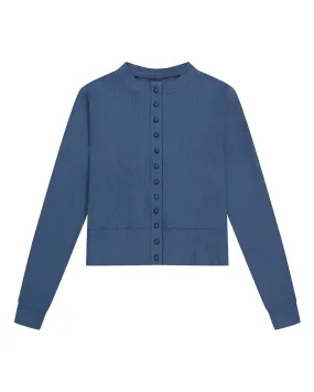 Mini Rib Cardigan Tee