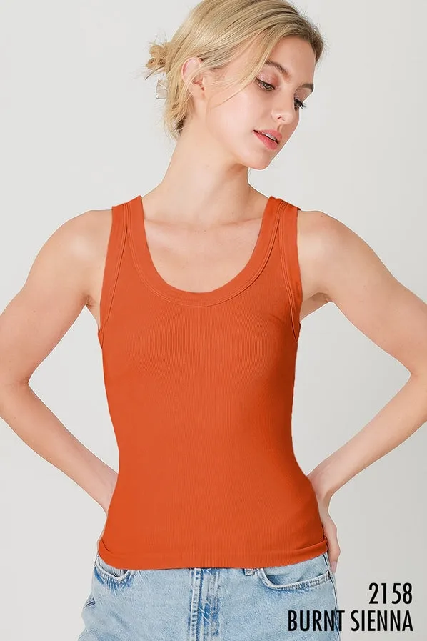 Move With Me Reversible Ribbed Tank Top