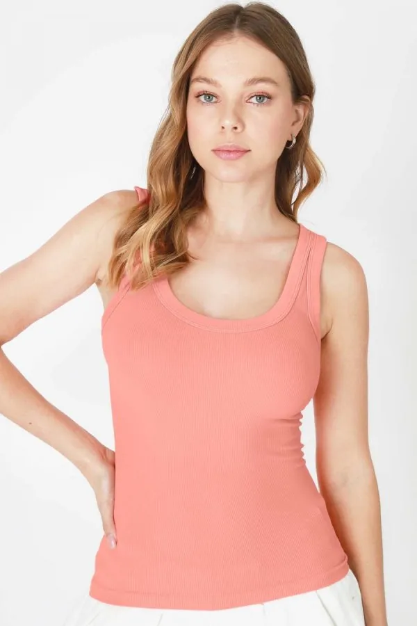 Move With Me Reversible Ribbed Tank Top