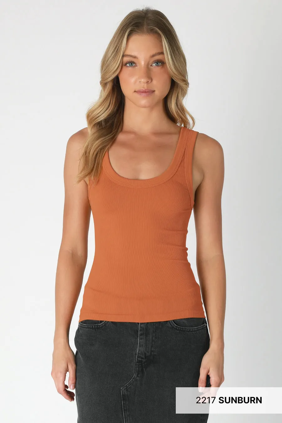 Move With Me Reversible Ribbed Tank Top