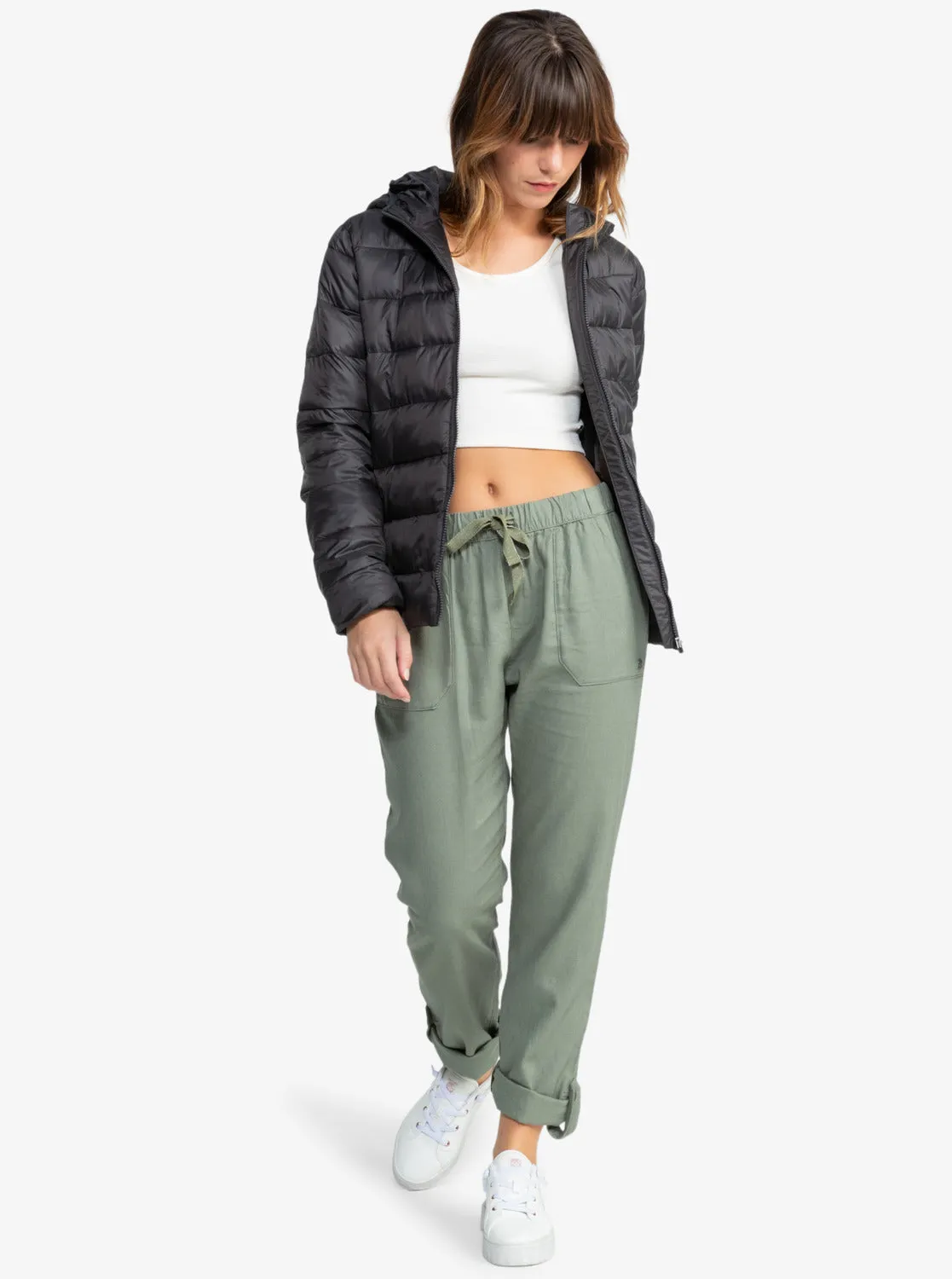 On The Seashore Pants - Sea Spray