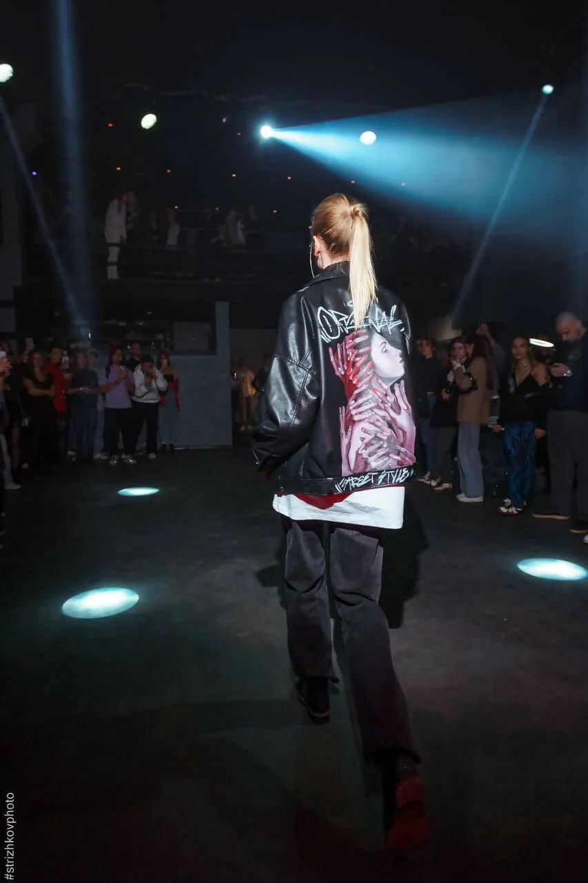 'Original' Hand-Painted Leather Jacket