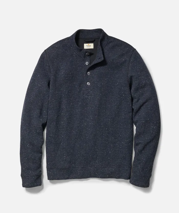 Pacifica Stretch Twill Pullover - Navy
