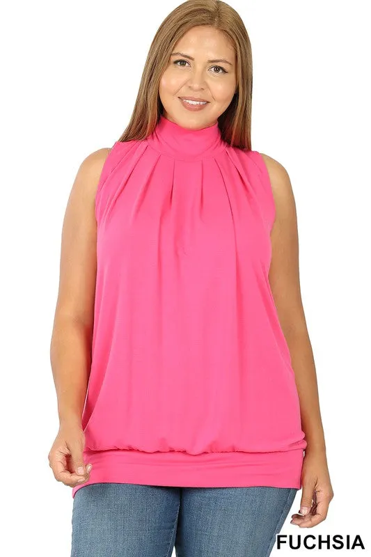 Plus High Neck Tank (Multiple Colors)