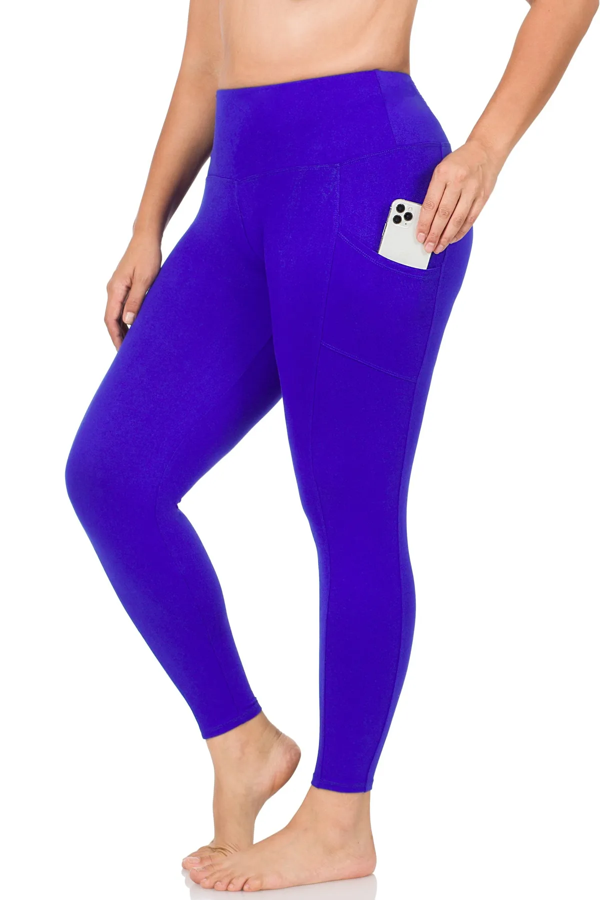 Plus Size Leggings With Pockets