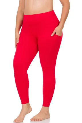 Plus Size Leggings With Pockets