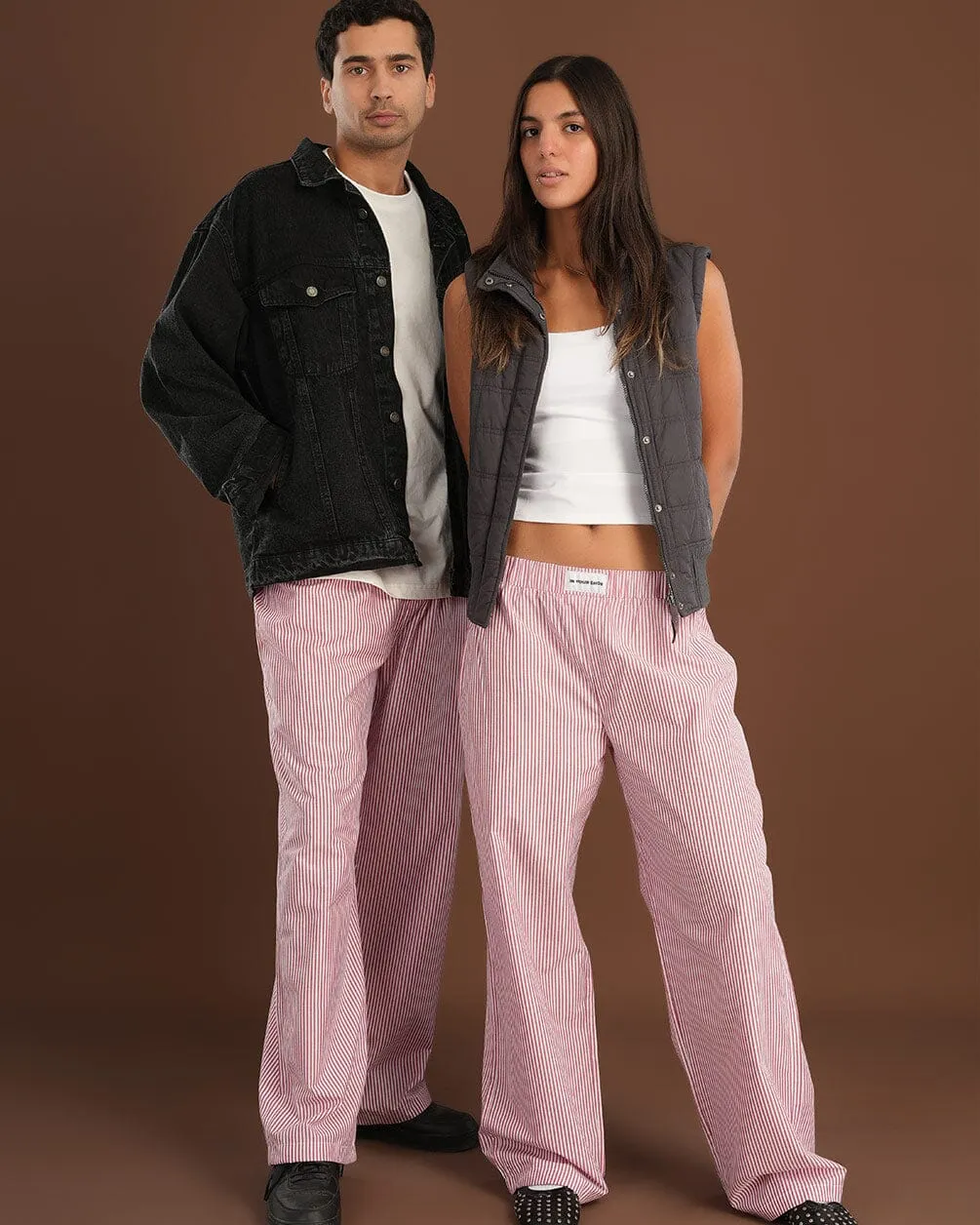 Red Boxer Pants