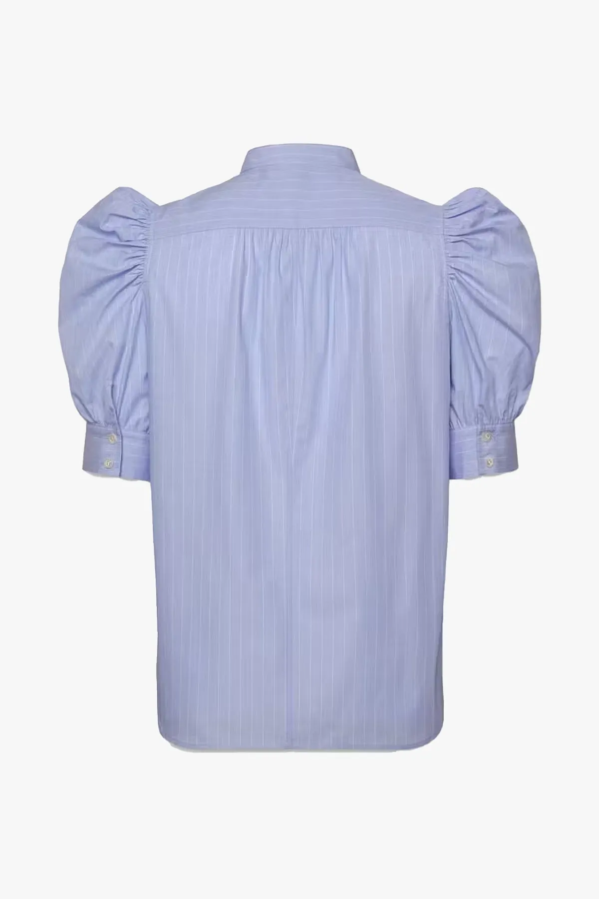 Ruched Puff Sleeve Shirt