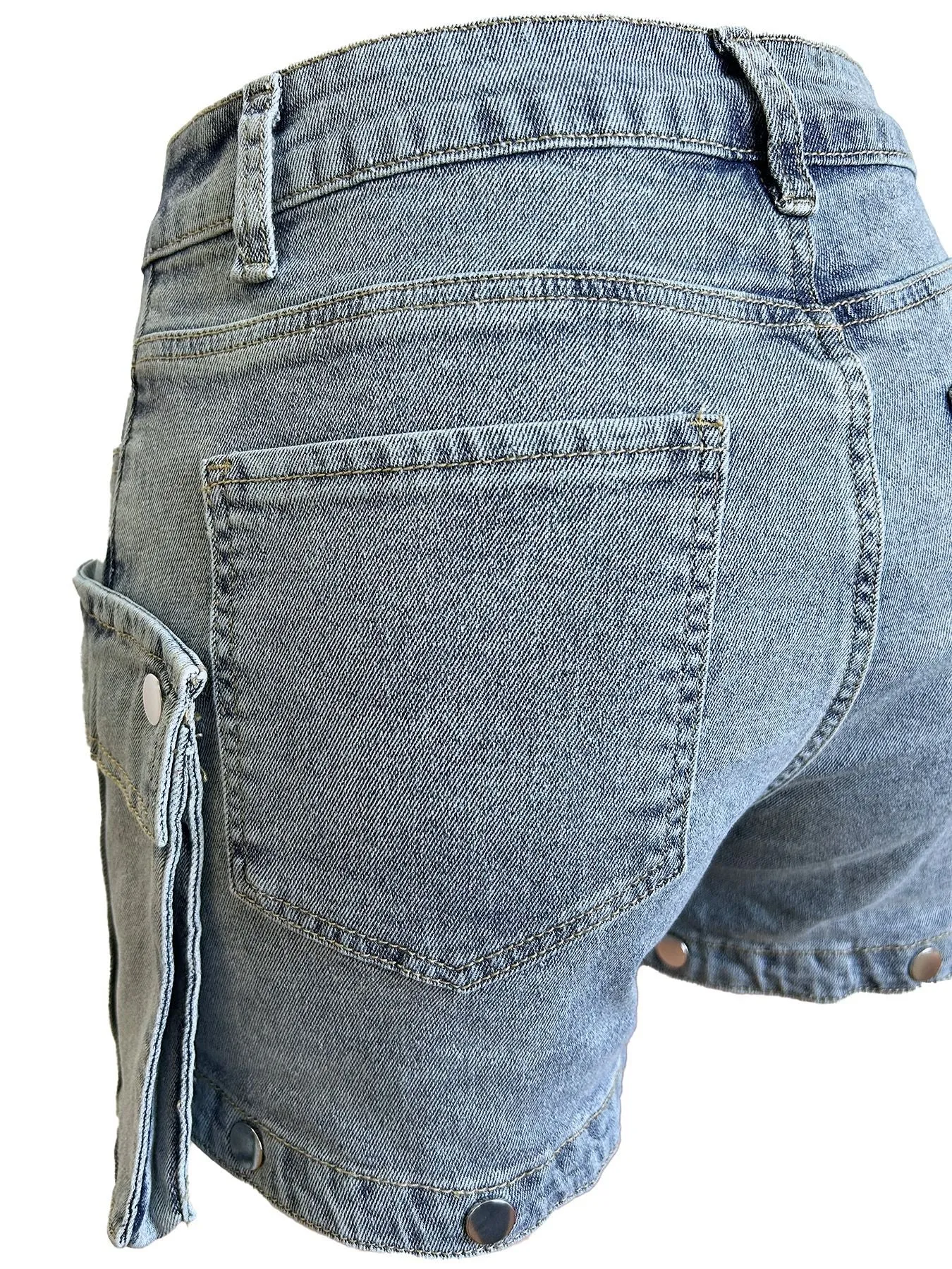 Safari Wide Leg Cargo Jeans