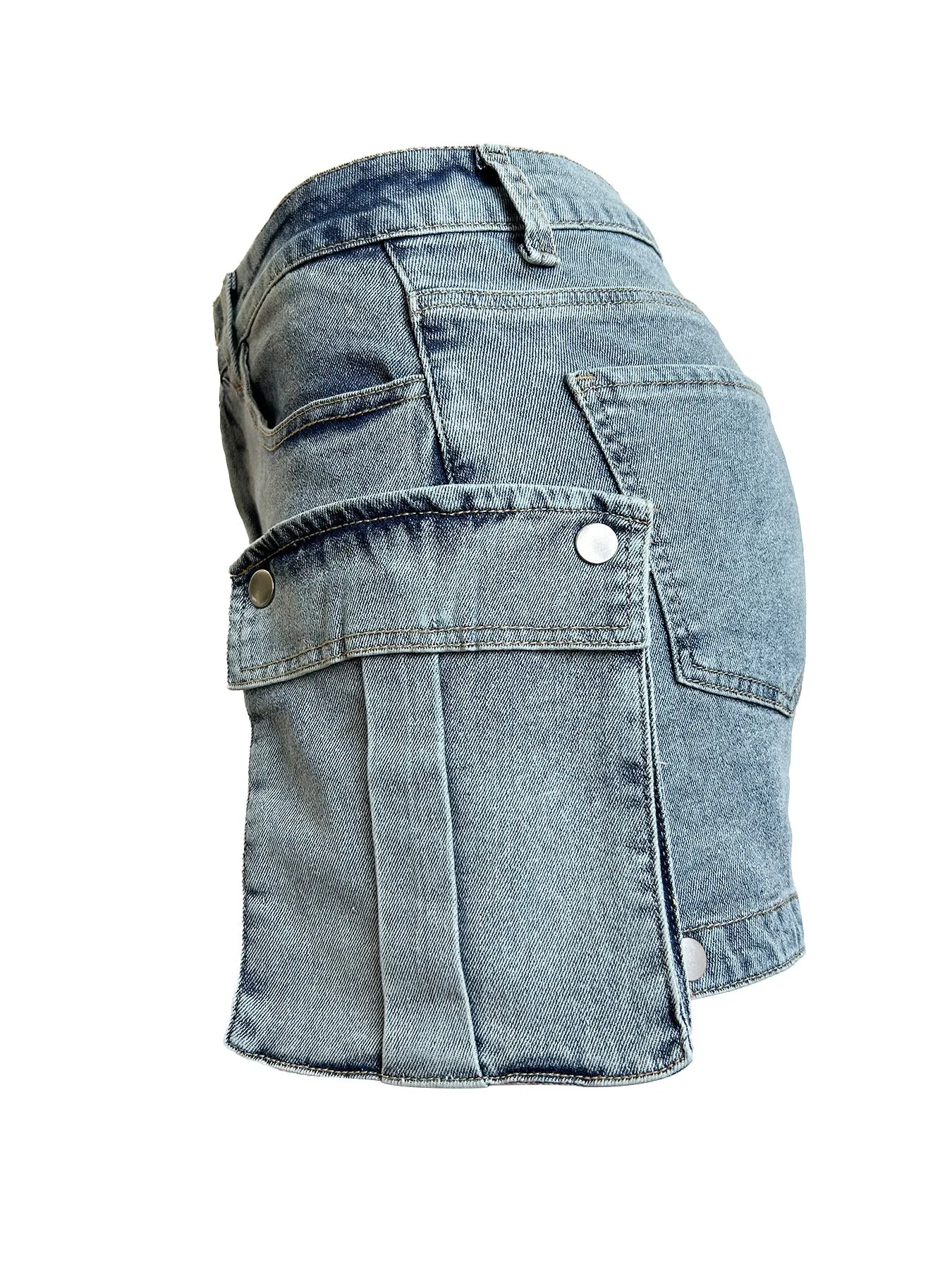 Safari Wide Leg Cargo Jeans