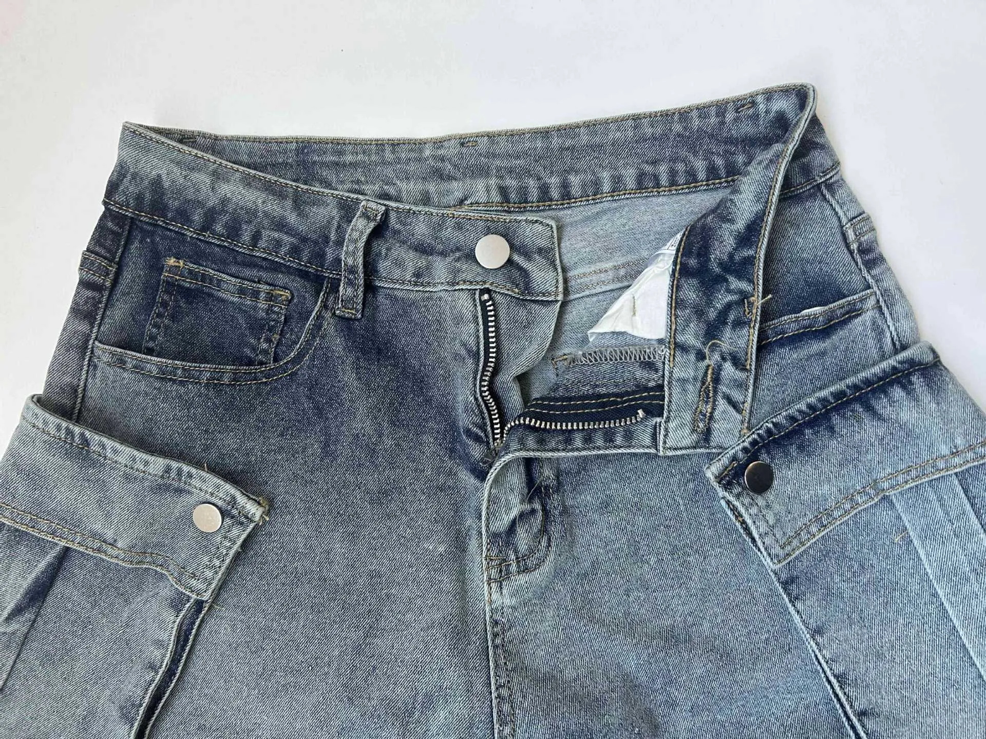 Safari Wide Leg Cargo Jeans