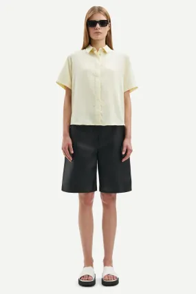 Sashelly Leather Shorts