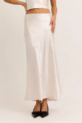 SATIN MAXI SKIRT