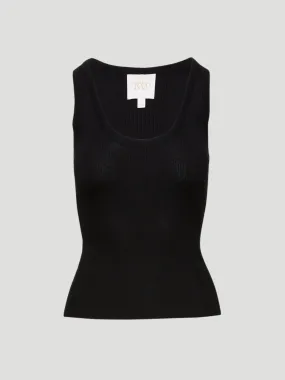 Second Base Tank Top in Navy