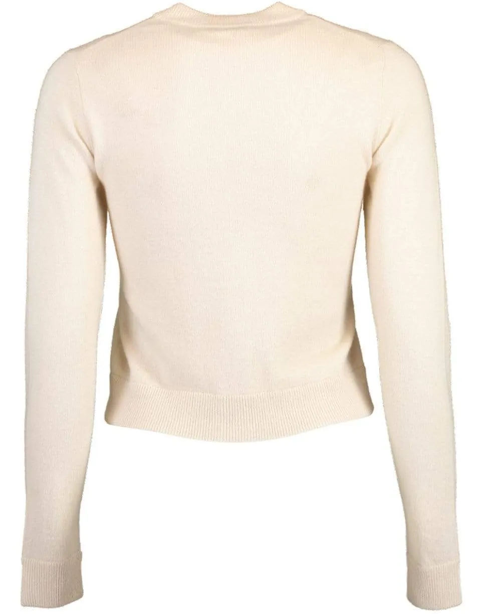 Shell Buttoned Cardigan