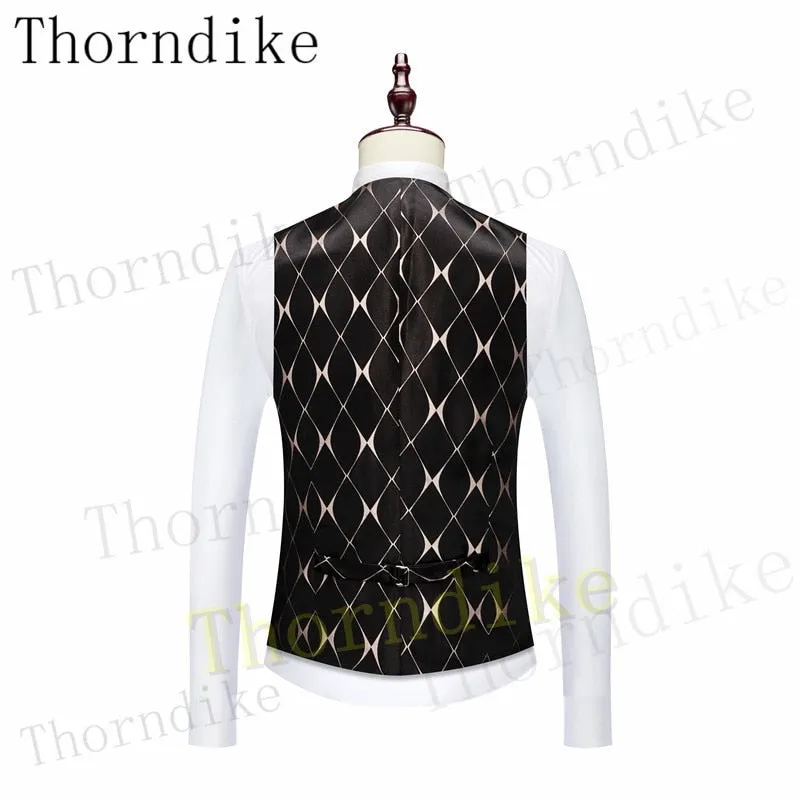 Suit Fashion Formal Business Slim Fit 3-Pieces Blazers Tuxedo Wedding Men Suits Groom Suit