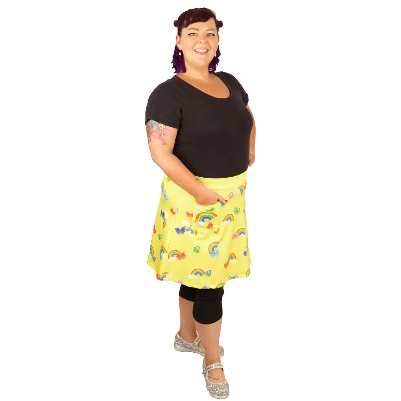 Sunshine Short Skirt With Pockets