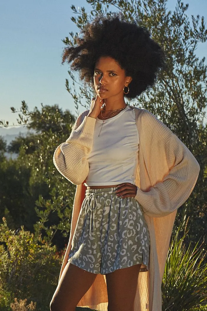 Tan Duster Cardigan