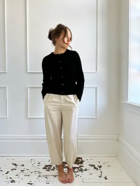Tencel Straight Leg Pants
