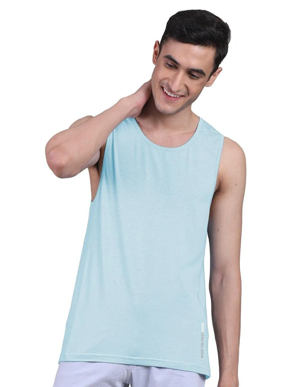 Twin Skin Organic Bamboo Vest - Active Fit (Pack of 2)