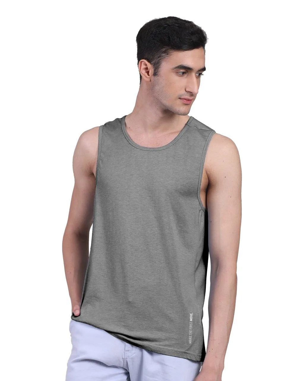 Twin Skin Organic Bamboo Vest - Active Fit (Pack of 2)