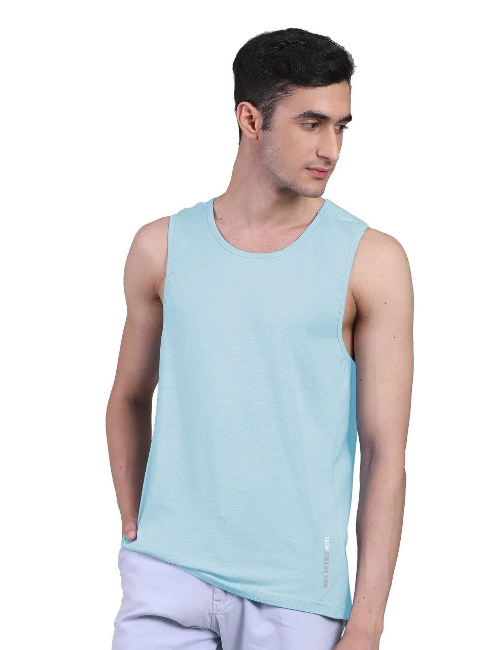 Twin Skin Organic Bamboo Vest - Active Fit (Pack of 2)