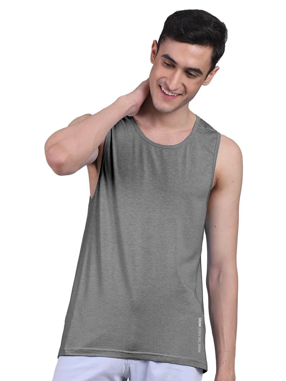 Twin Skin Organic Bamboo Vest - Active Fit (Pack of 2)