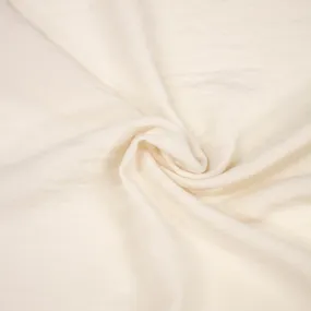 Tyres Ivory White Polyester Twill