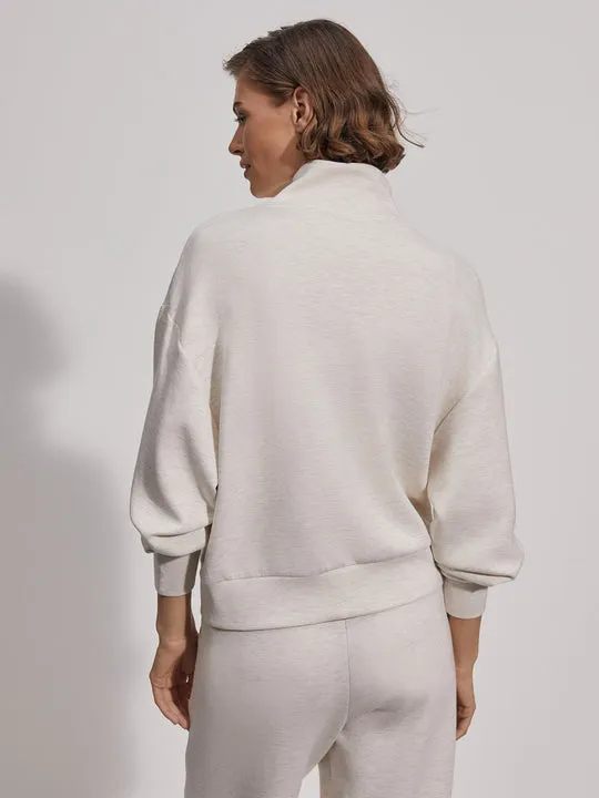 VARLEY DAVIDSON SWEAT - IVORY MARL