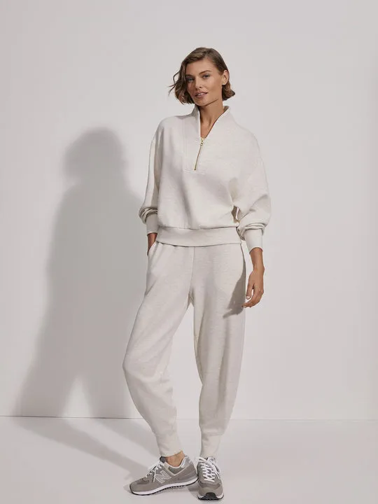 VARLEY DAVIDSON SWEAT - IVORY MARL