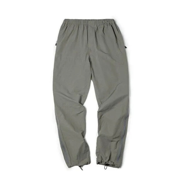 VINTAGE BREATHABLE ELASTIC WAIST SPORTS PANTS