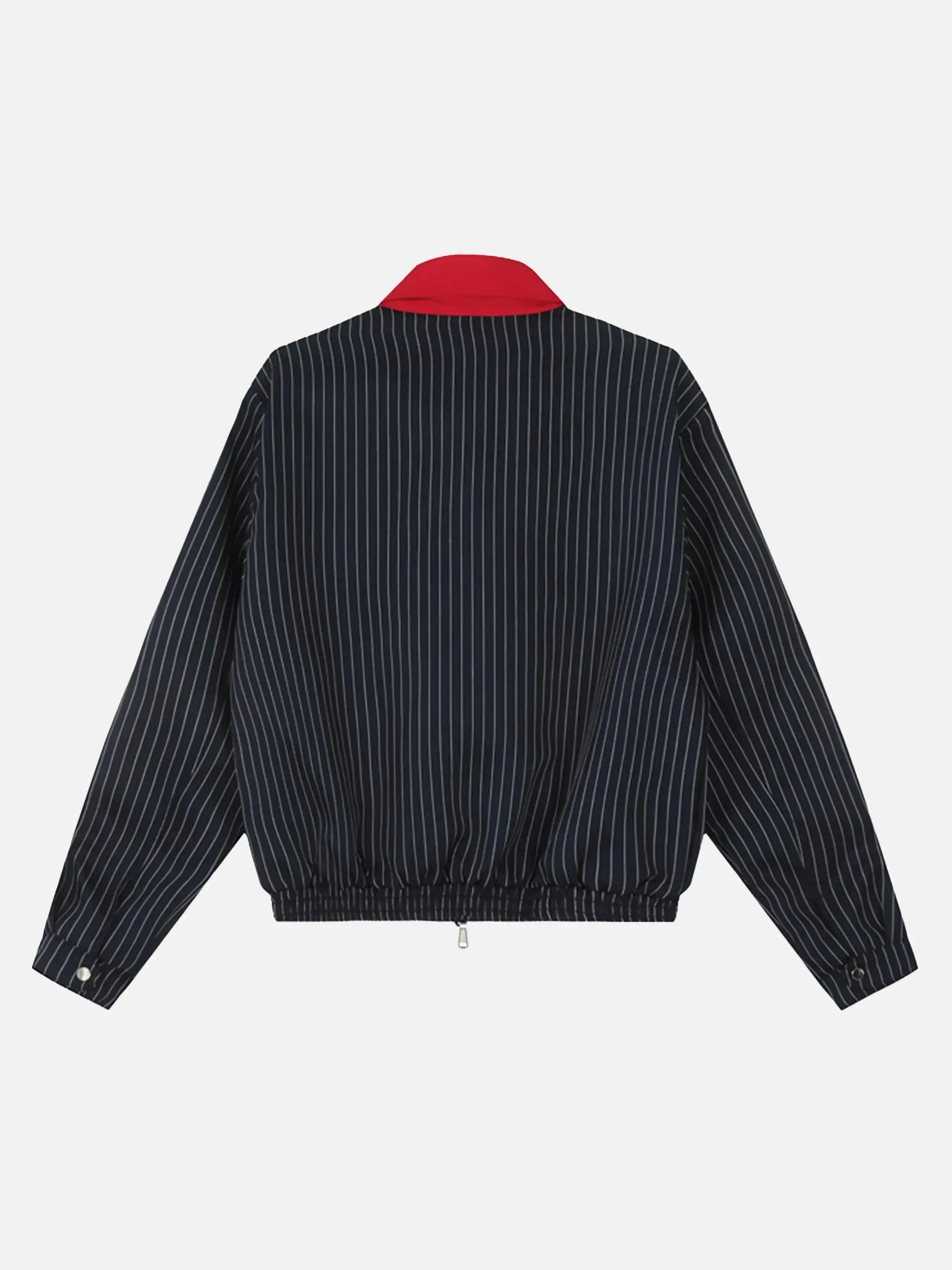 Vintage Contrast Patchwork Cropped Jacket