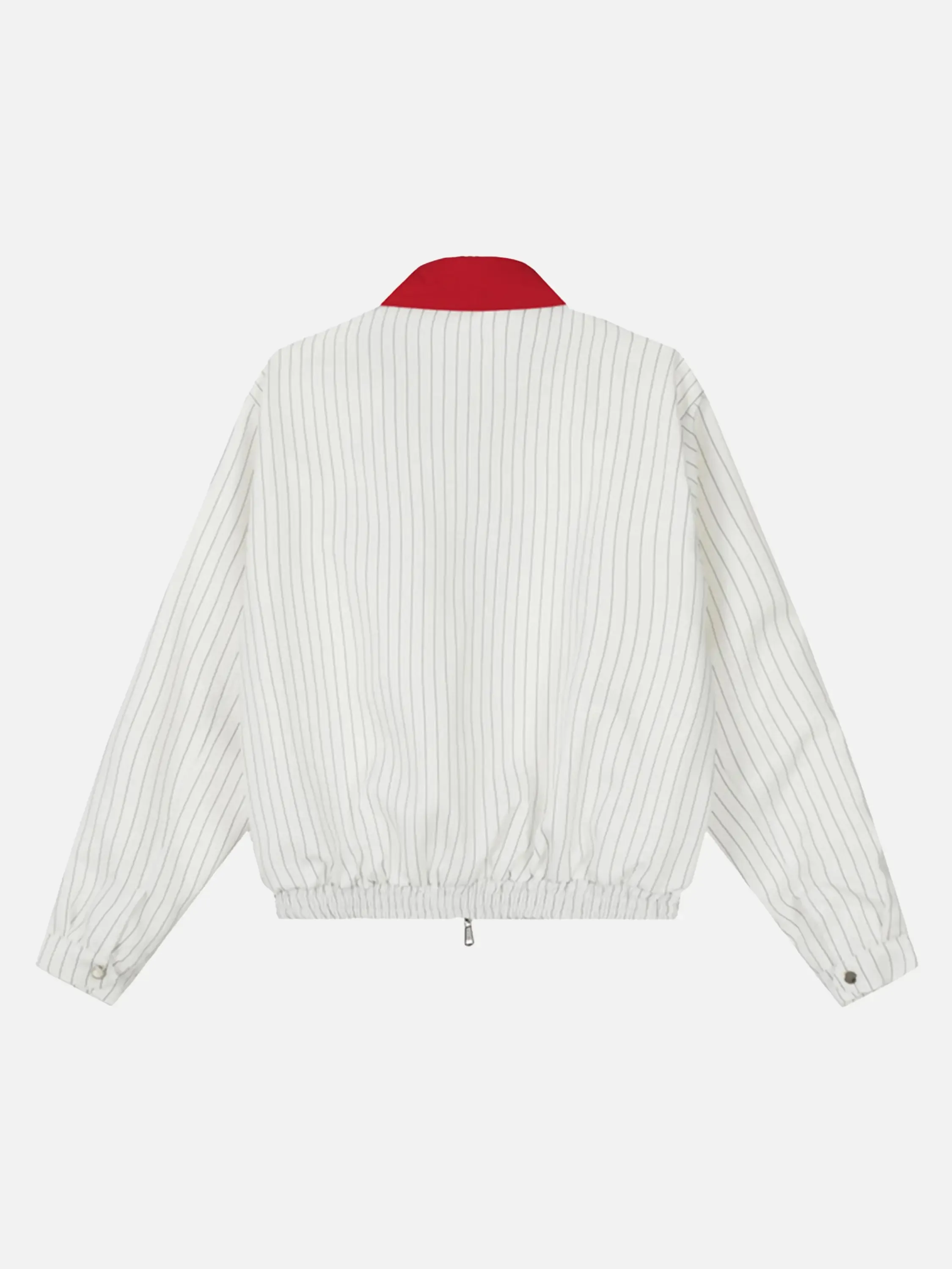 Vintage Contrast Patchwork Cropped Jacket