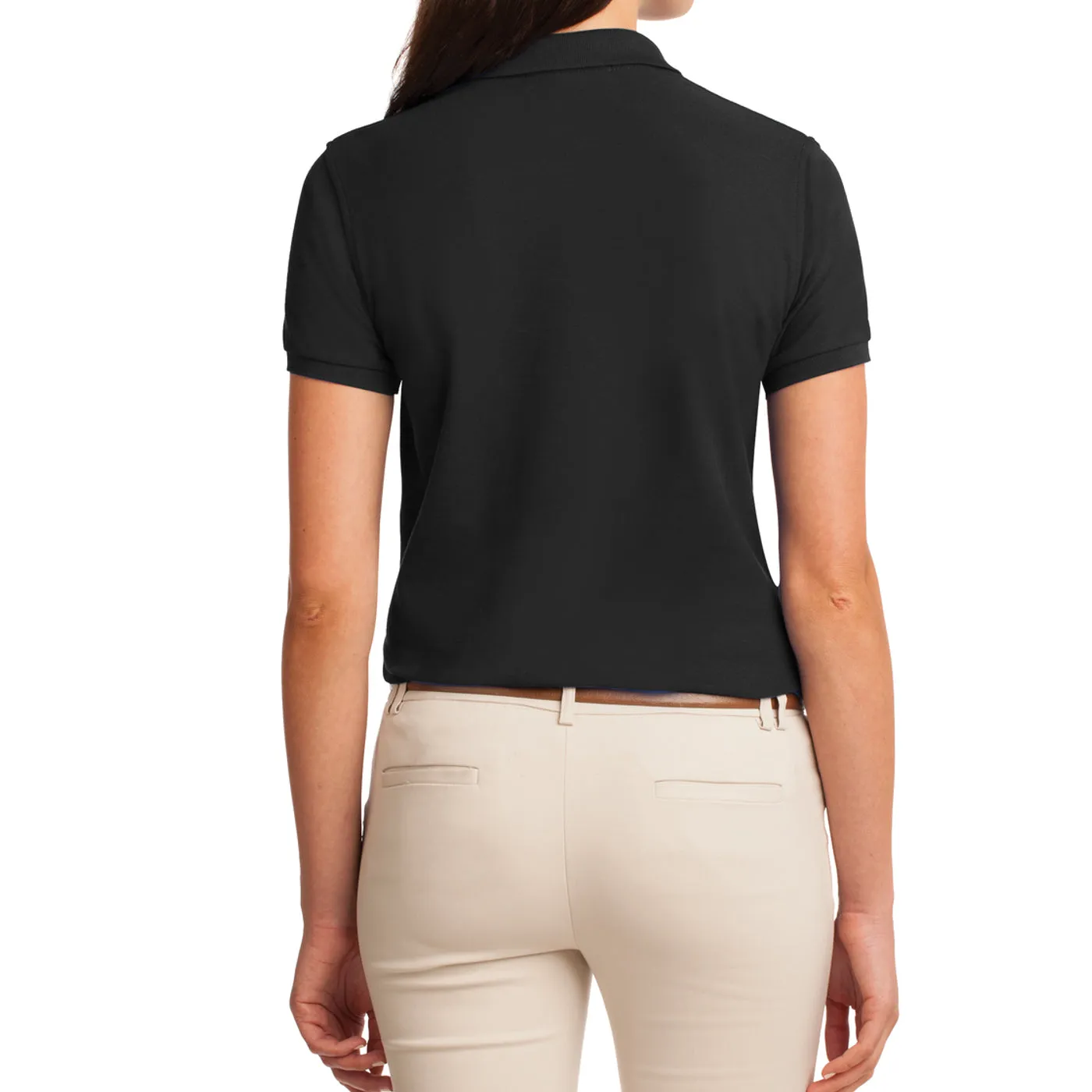Women's Comfortable Silk Touch Polo Golf Shirt Short Sleeve