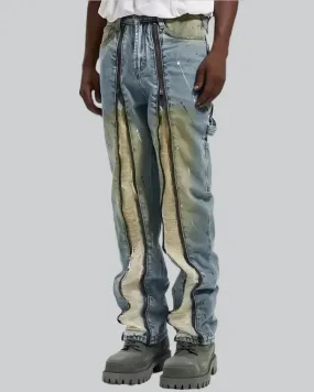 Y2K Zipper Jeans